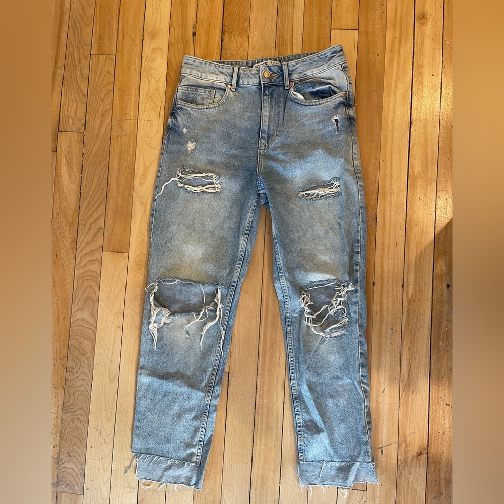 ZARA high waisted jeans